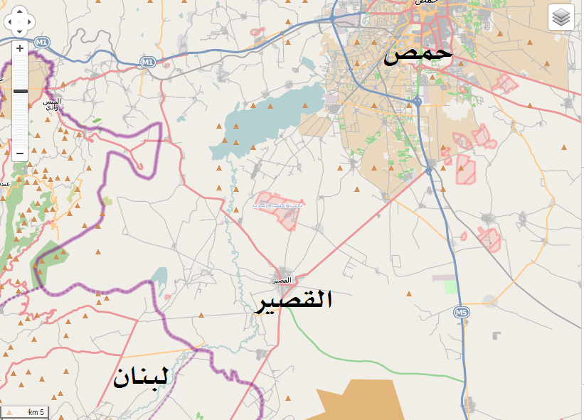 حملة فجر القصير بحمص أمل في وسط الركام 2 القصير مدينة سورية