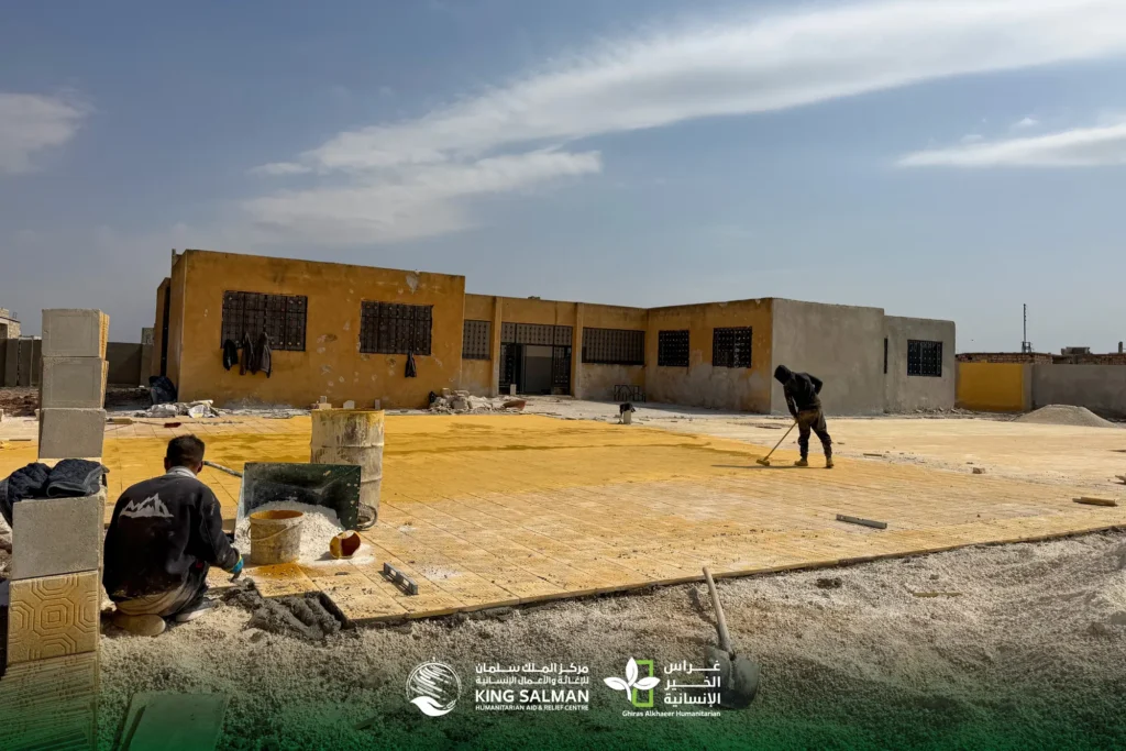 بناء مدرسة سوريا